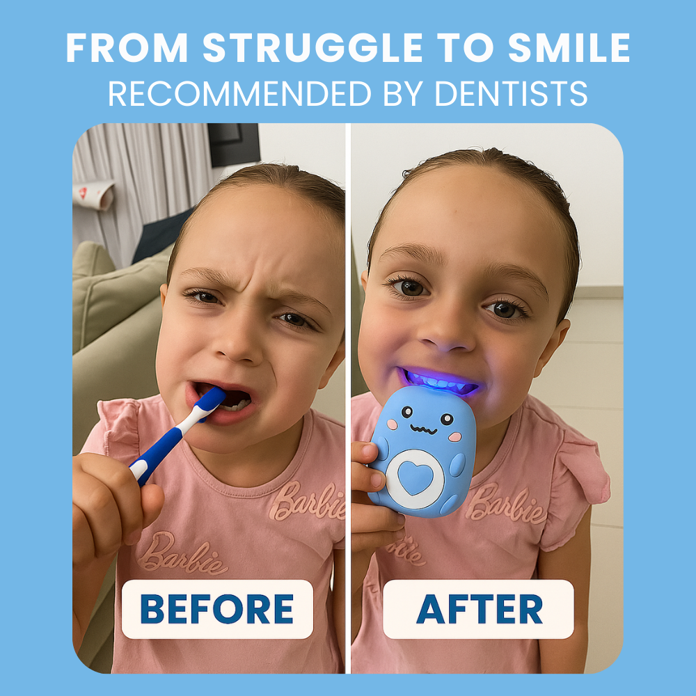 Brusha Buddies™ — U-Shaped 360° Ultrasonic Toothbrush
