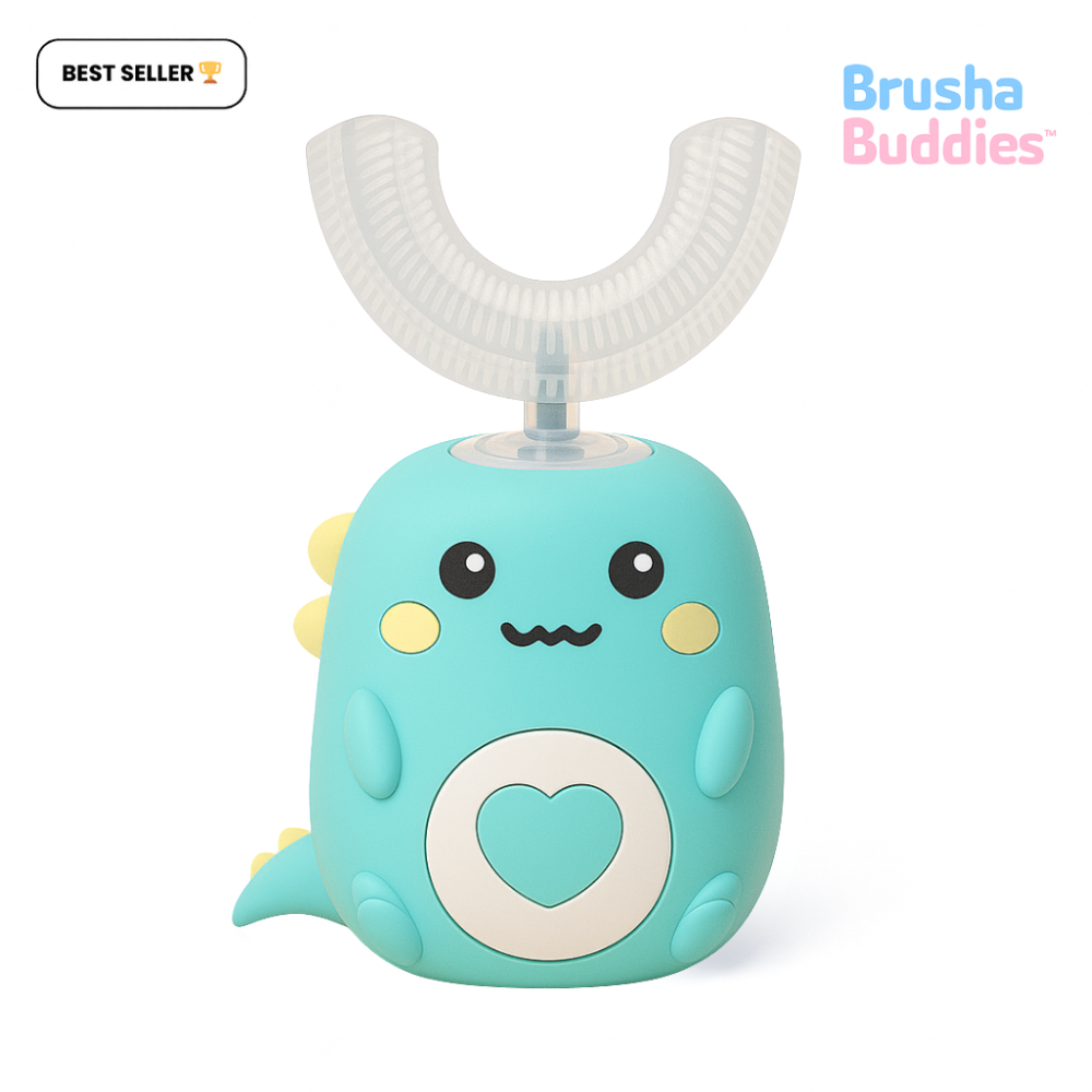Brusha Buddies™ — U-Shaped 360° Ultrasonic Toothbrush