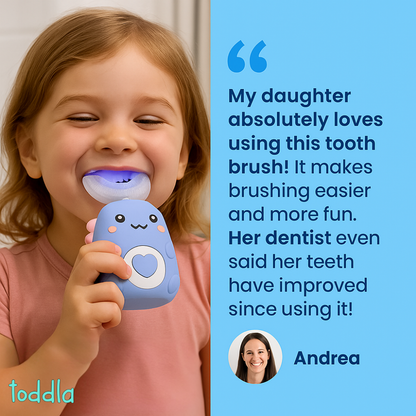 Brusha Buddies™ — U-Shaped 360° Ultrasonic Toothbrush